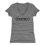 FNTSY Sports Network Women's V-Neck T-Shirt | 500 LEVEL