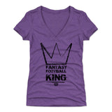Top Fantasy Football Sellers Women's V-Neck T-Shirt | 500 LEVEL