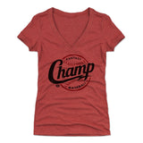 Top Fantasy Baseball Sellers Women's V-Neck T-Shirt | 500 LEVEL